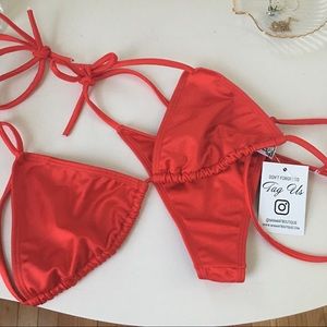 💋Red Bikini